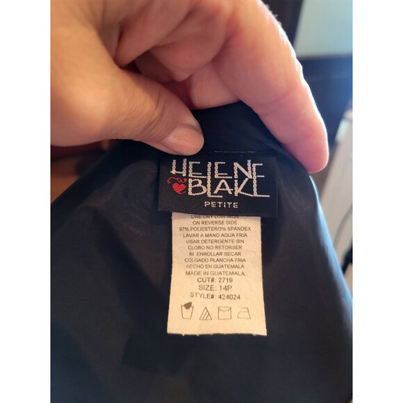 Vintage 90s Faux Suede Sage Green Duster Blazer 3/4 Rolled Sleeves 1X Minimal - Picture 7 of 7